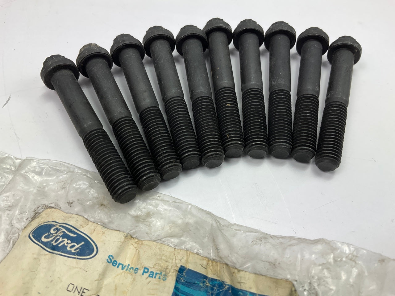 (10) Ford F3HZ-6A527-C  FORD FD-1460 Diesel 8.3L Engine Rocker Arm Bolts