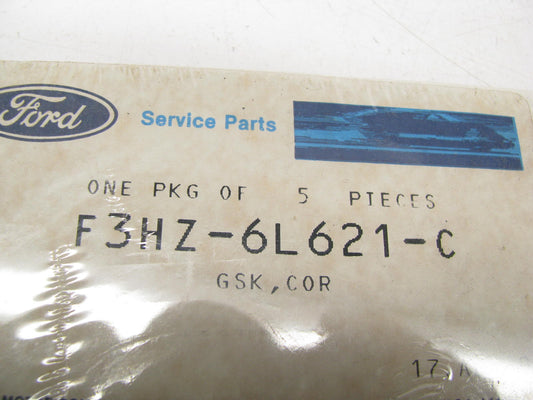 (5) Ford F3HZ-6L621-C Cummins 6C 8.3L Diesel Oil Cooler Gaskets F800 L800 L900