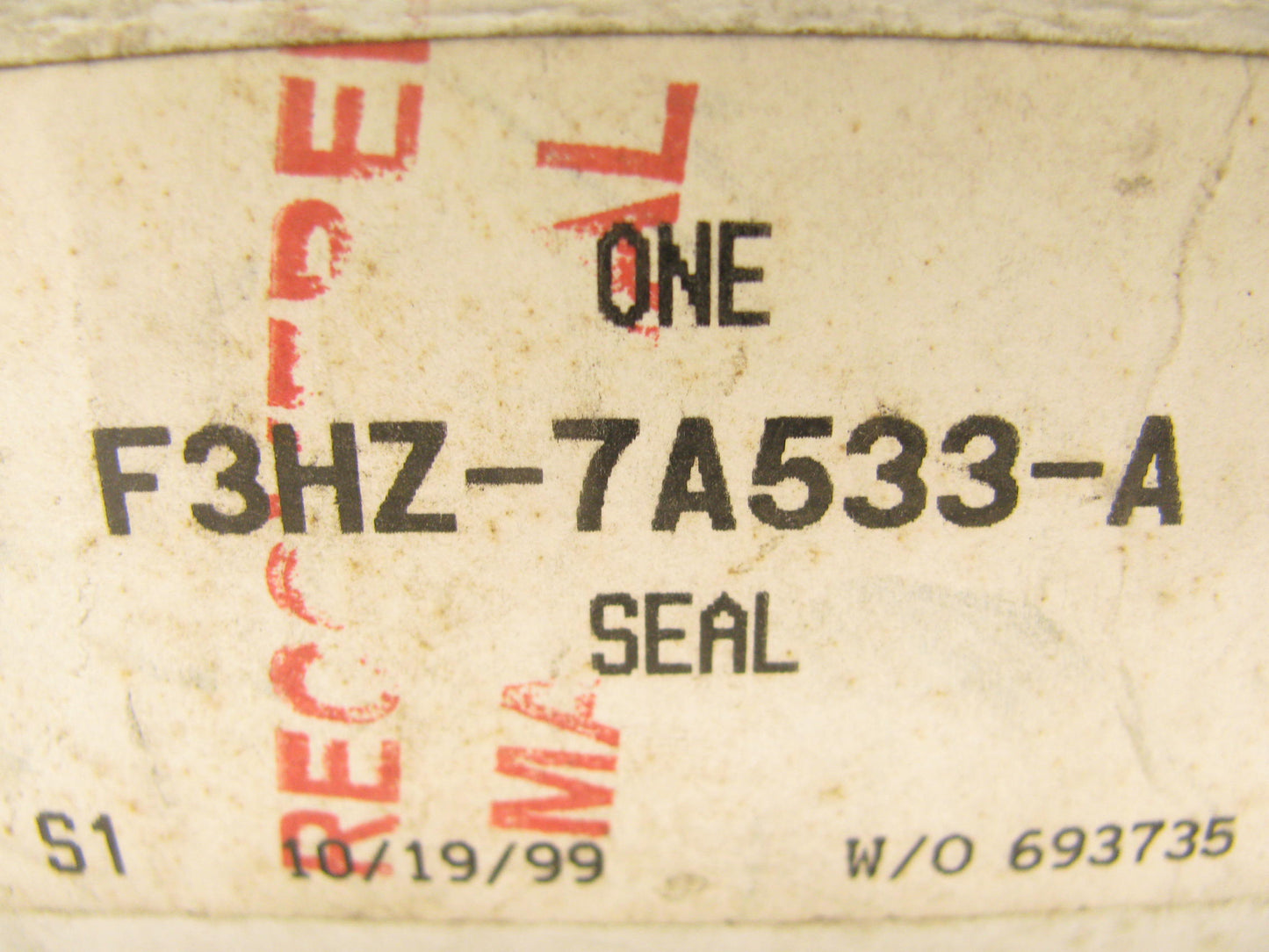 NEW - OEM Ford F3HZ-7A533-A Clutch Rod Boot 1993-1998 B600/700 F600/800
