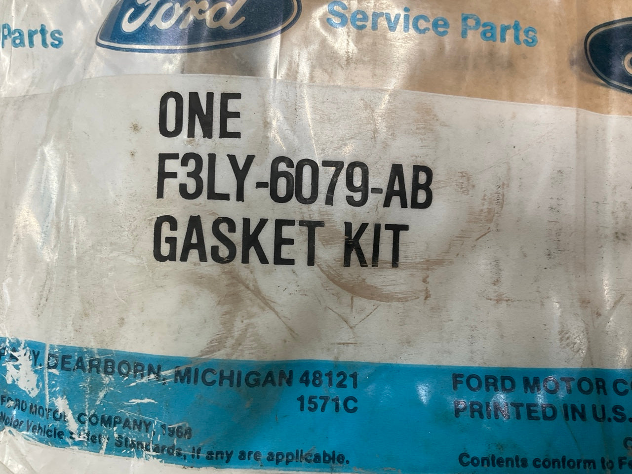 NEW - OEM Ford F3LY-6079-AB Cylinder Head Gasket Set 1993-1994 Lincoln Mark VIII