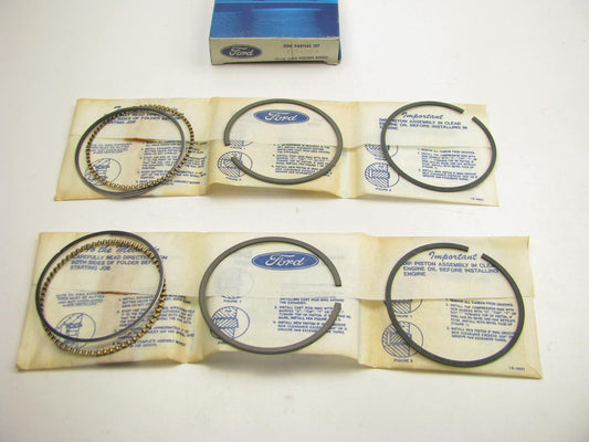 DOES (2) PISTONS - OEM Ford F3LY-6148-A Piston Rings 1993-1994 Mark VIII 4.6L V8