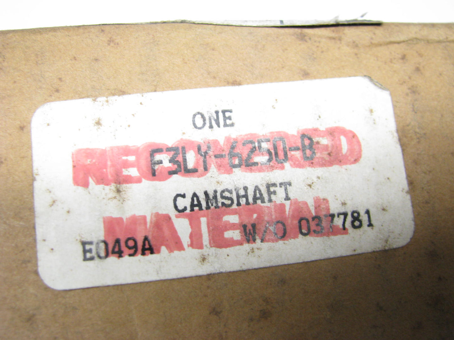 NEW - OEM Ford F3LY-6250-B Left Intake Camshaft 1993-1994 Lincoln Mark VIII 4.6L
