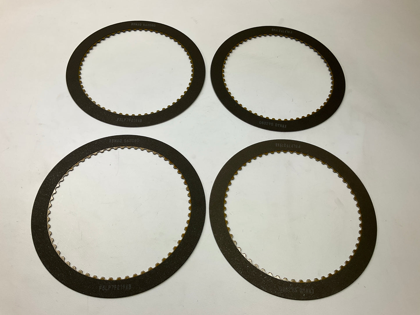(4) NEW Ford F3LY-7B164-A Intermediate Clutch Friction Disc, AODE, 4R70W, 4R75W