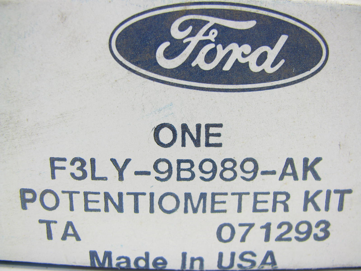 NOS Ford F3LY-9B989-AK Throttle Position Sensor TPS For 94-96 F-250 F-350 460 V8