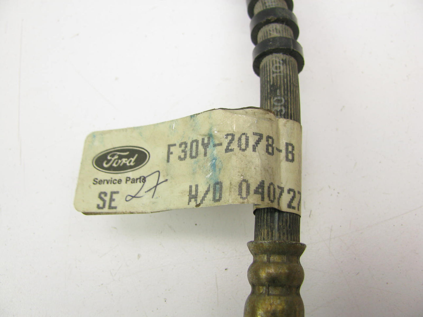 NEW - OEM Ford F3OY-2078-B Front Left Brake Hose 1993-1994 Lincoln Continental