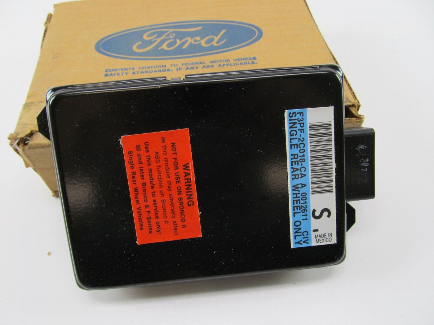 Ford F3PZ-2C018-C ABS Control Module 1992-1994 Ford Bronco, F150, F250, F350 SRW