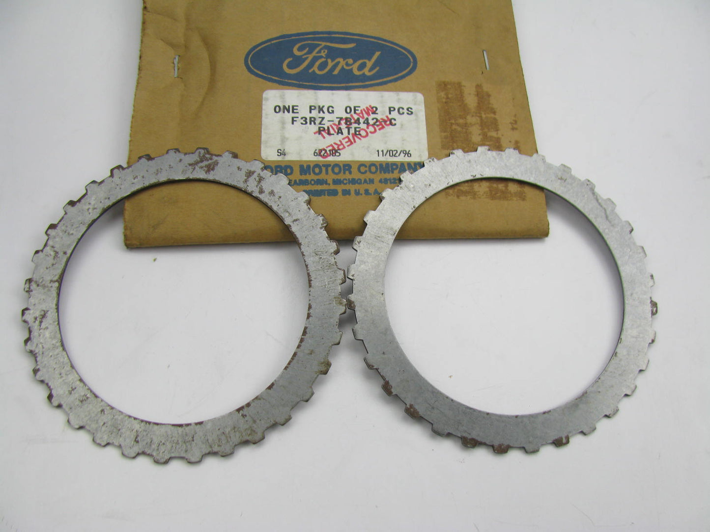 (2) NEW - OEM Ford F3RZ-7B442-C Automatic Transmission Forward Clutch Plate C4DE