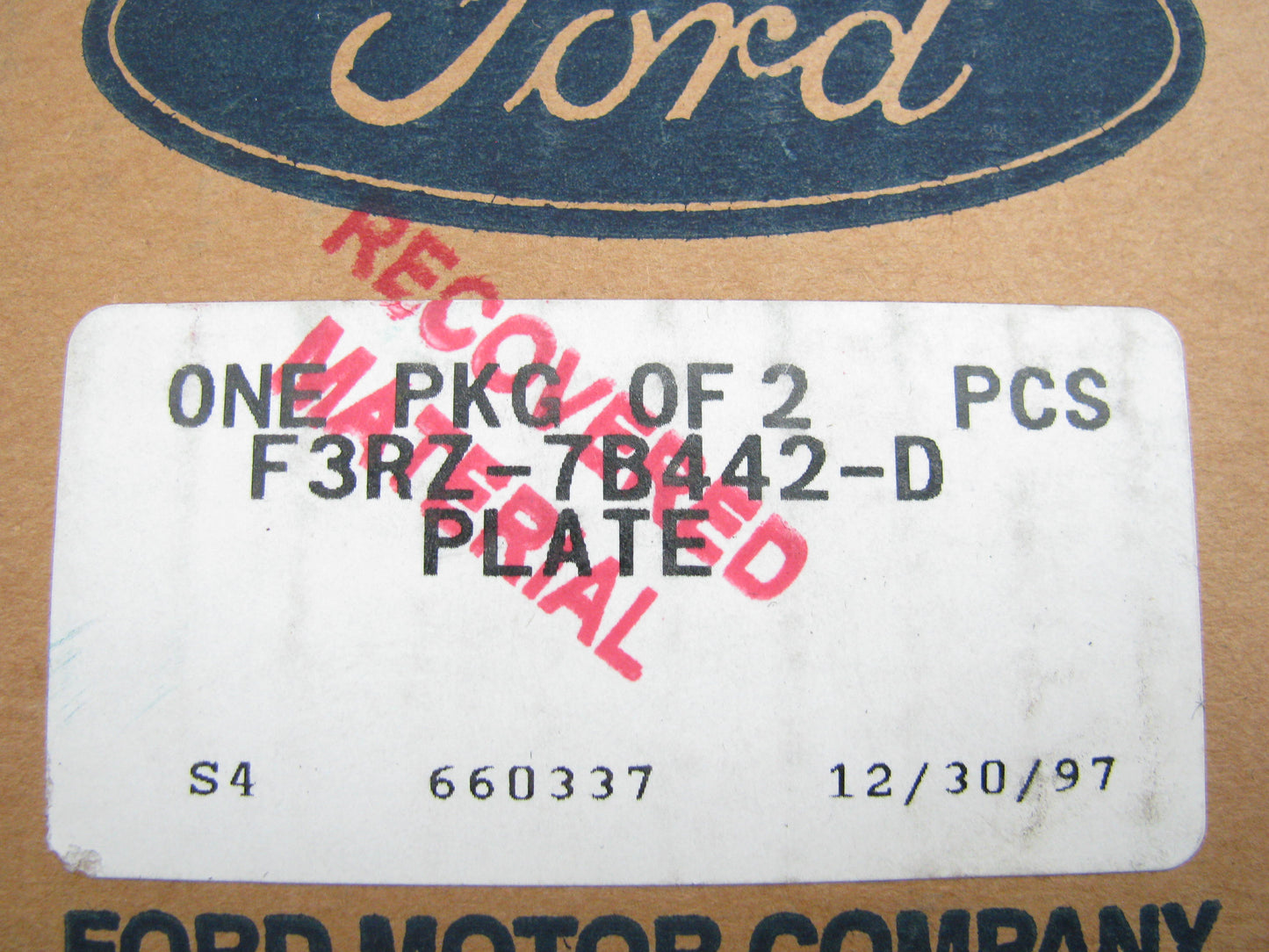 (2) NEW - OEM Ford F3RZ-7B442-D Automatic Transmission Clutch Plate