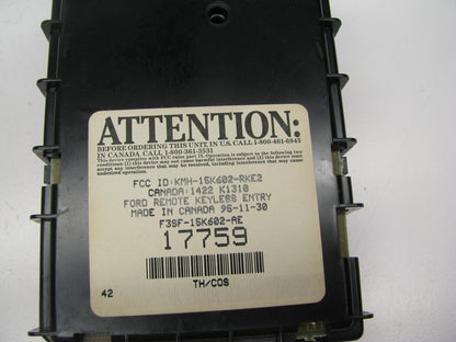 New GENUINE OEM FORD BCM Body Control Module F3SZ-15K602-A / F3OF-15K602-AD