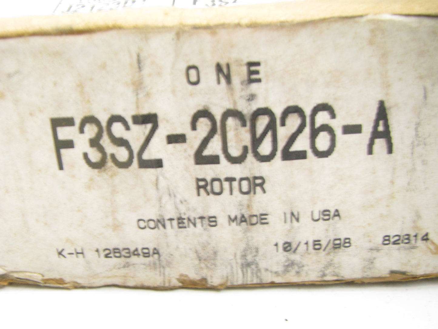 (2) NEW GENUINE OEM Ford Rear Brake Rotors - 93-97 Thunderbird, 93-98 Mark VIII