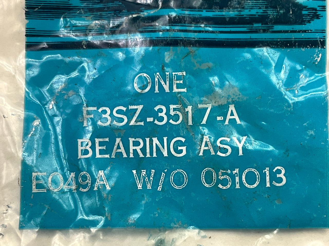 NEW - OEM Ford F3SZ-3517-A Upper Steering Column Bearing - WITH TILT WHEEL