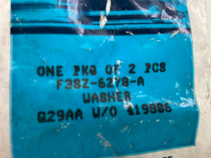 (2) NEW - OEM Ford F3SZ-6278-A Engine Camshaft Sprocket Washer 1993-2001 5.0L-V8