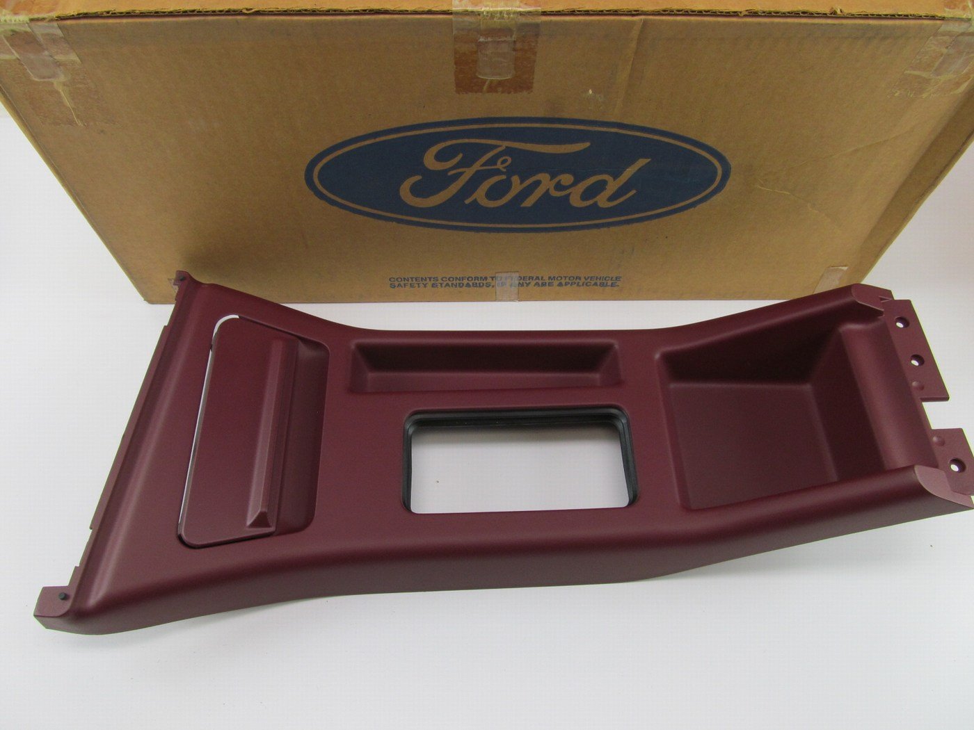 NOS OEM Ford F3SZ-63044D90-P Center Console Trim 1989-1993 Thunderbird Automatic