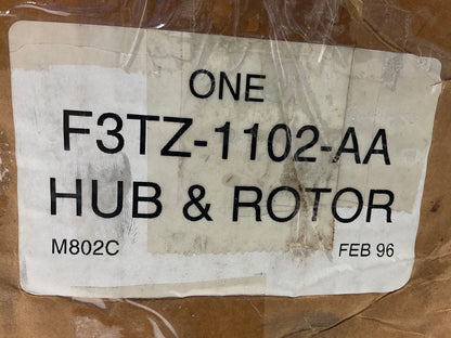 RUST - Ford F3TZ-1102-AA Front Disc Brake Rotor & Hub 1990-93 F150 Bronco 4WD