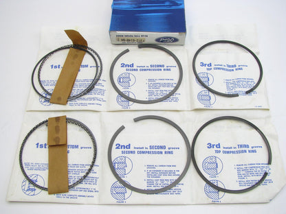 DOES 2 PISTONS - 1993-1997 Ford F-150 Lightning 5.8L 0.030'' Over Piston Rings
