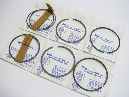 DOES 2 PISTONS - 1993-1997 Ford F-150 Lightning 5.8L 0.030'' Over Piston Rings