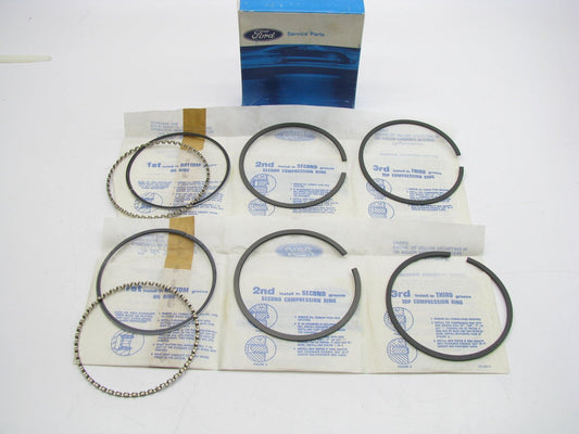 DOES 2 PISTONS  Ford F3TZ-6148-G Partial Piston Ring Kit 1993-1997 Ford 460 7.5L