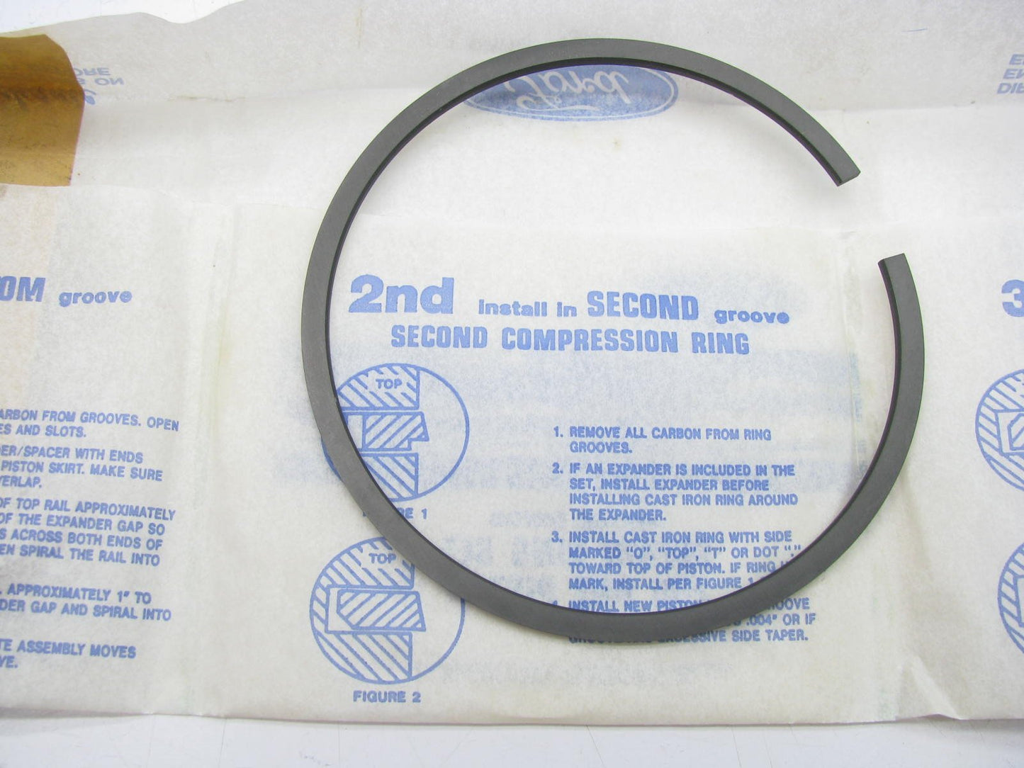 DOES 2 PISTONS  Ford F3TZ-6148-G Partial Piston Ring Kit 1993-1997 Ford 460 7.5L