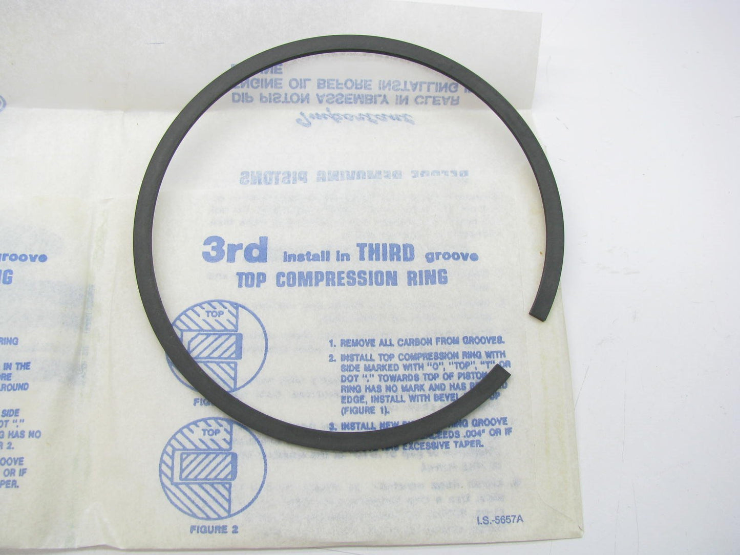 DOES 2 PISTONS  Ford F3TZ-6148-G Partial Piston Ring Kit 1993-1997 Ford 460 7.5L
