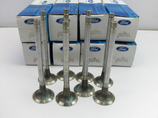 (8) NEW - OEM Ford F3TZ-6505-B Engine Exhaust Valve 1993-1994 7.3L Turbo Diesel
