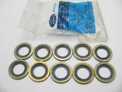 (10) NEW - OEM Ford F3TZ-6734-A Engine Oil Drain Plug Gasket