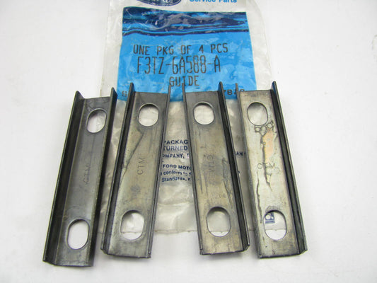 (4) NEW - OEM Ford F3TZ-6A588-A Engine Valve Guide Plate