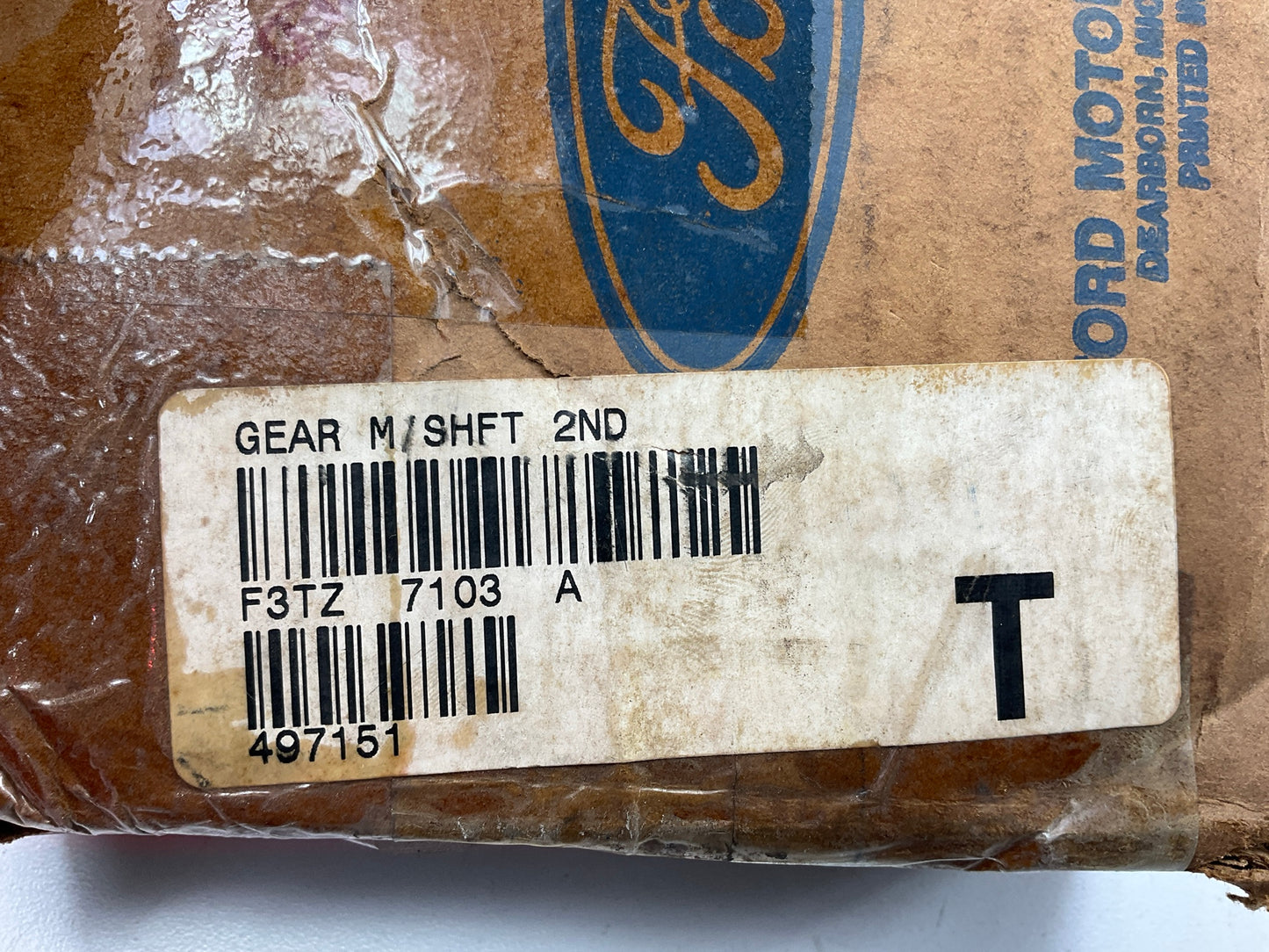 NEW - OEM Ford F3TZ-7103-A Manual Transmission Second Gear - ZF 5 Speed