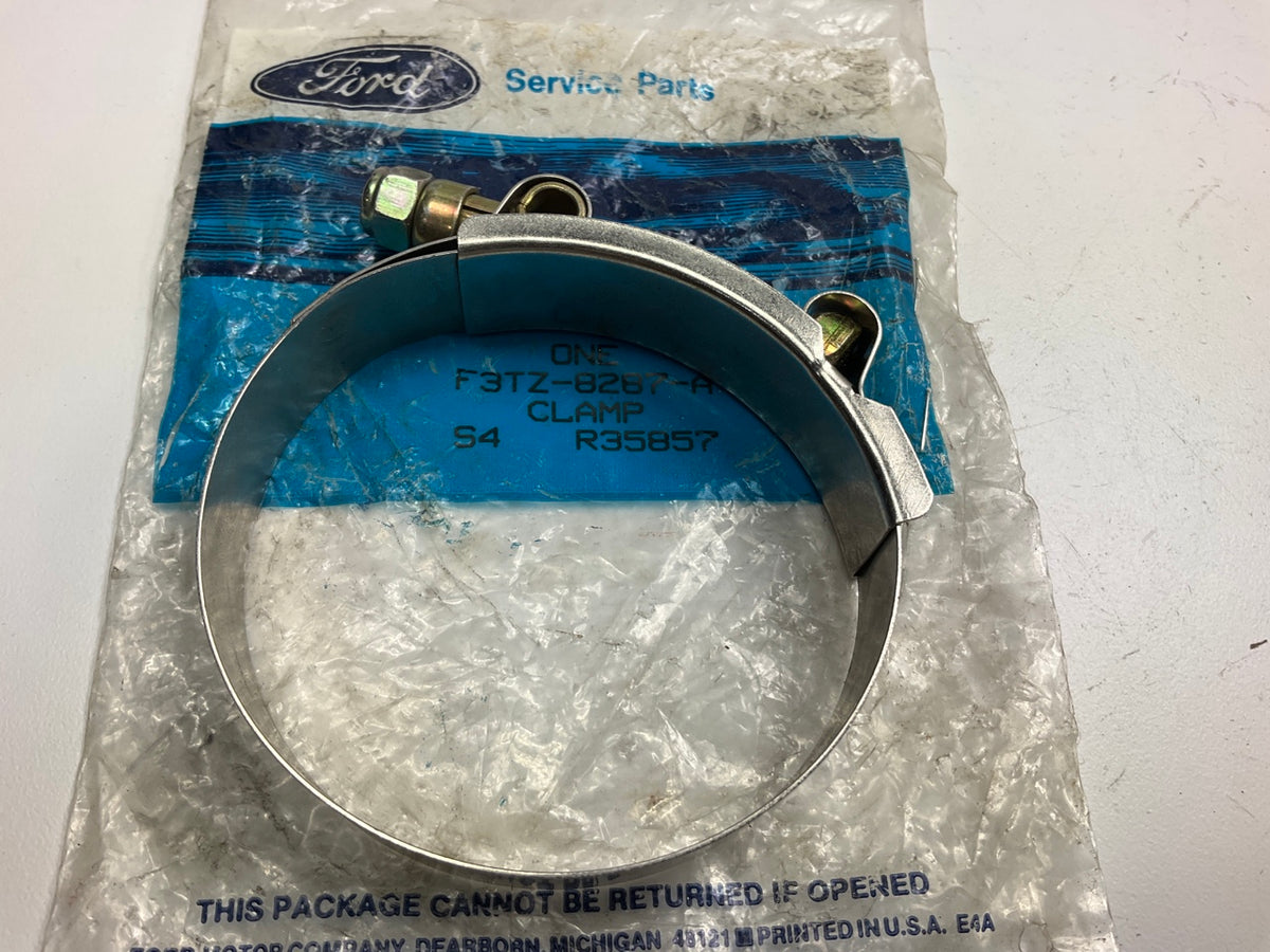 NEW - OEM Ford F3TZ-8287-A Turbocharger Air Hose  Clamp 1993 7.3-V8 Diesel