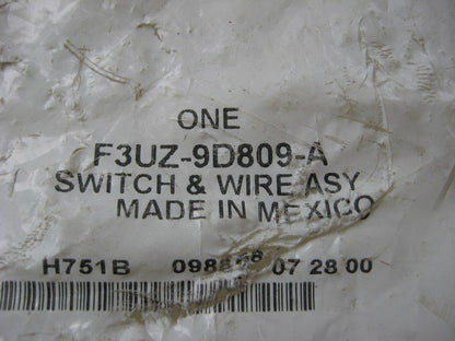 NOS - OEM Ford F3UZ-9D809-A Cruise Control Switch For 1992-1995 Econoline Vans