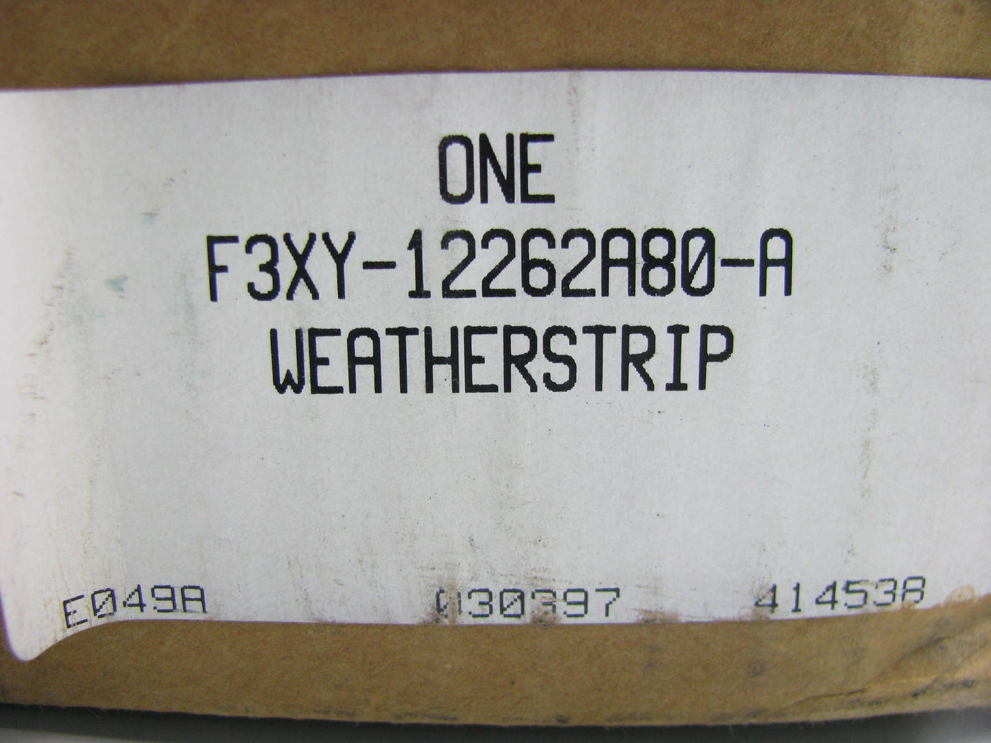 Ford F3XY-12262A80-A Weatherstip Seal Fixed Glass Window Opening 93-98 Villager