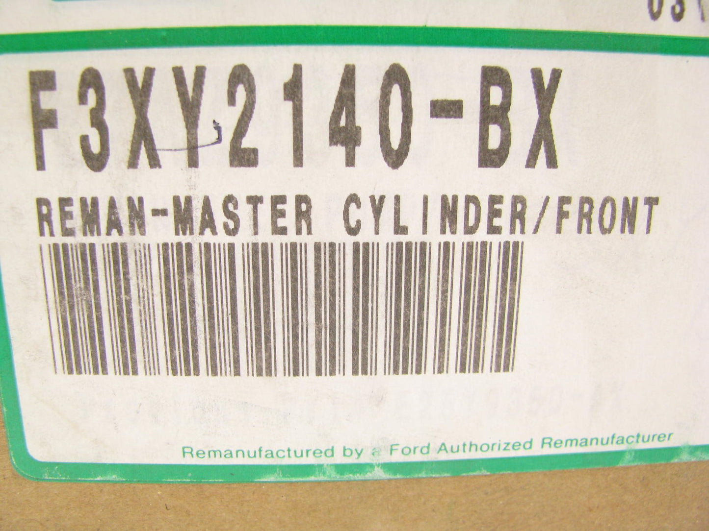 REMAN OEM Ford F3XY-2140-BX Brake Master Cylinder 93-98 Mercury Villager W/ ABS