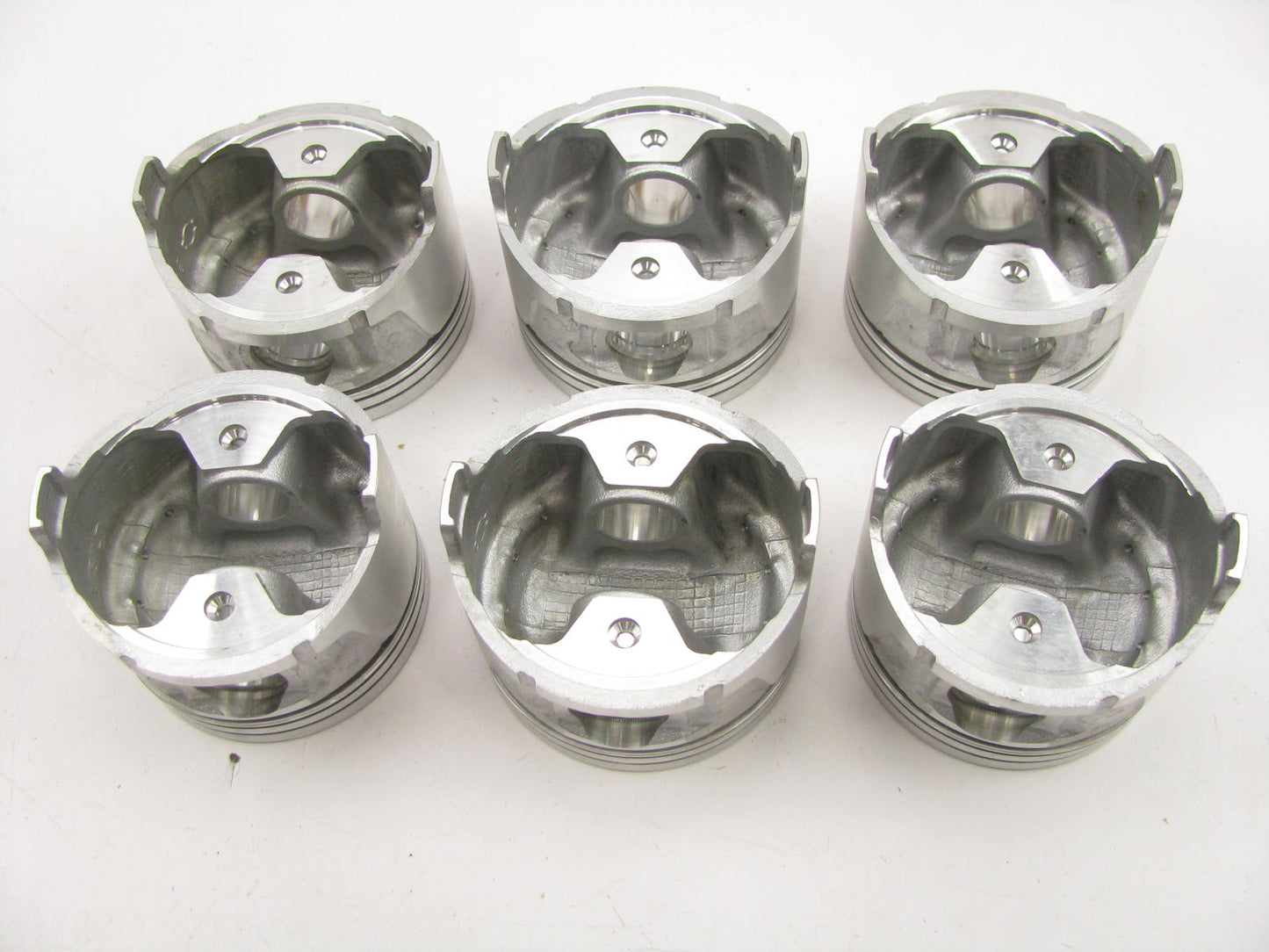 (6) NEW GENUINE OEM Pistons For 1993-1998 Nissan Quest, Villager 0.010'' Oversize