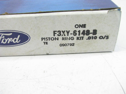 Ford F3XY-6148-B Piston Rings Set 0.010'' Oversize - For Nissan / Ford 3.0L VG30