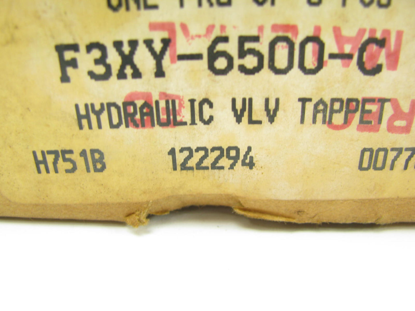 (6) NEW - OEM Ford F3XY-6500-C Valve Lifters For 1993-2002 Villager 3.0L 3.3L-V6