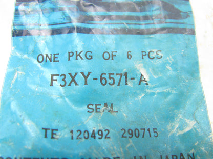 (6) NEW - OEM Ford F3XY-6571-A Engine Valve Stem Oil Seal