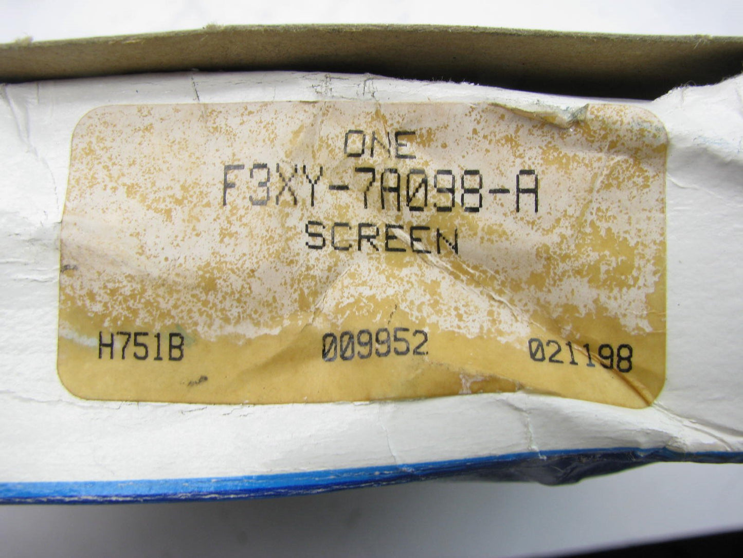 NEW - OEM GENUINE Ford F3XY-7A098-A Automatic Transmission Filter Screen