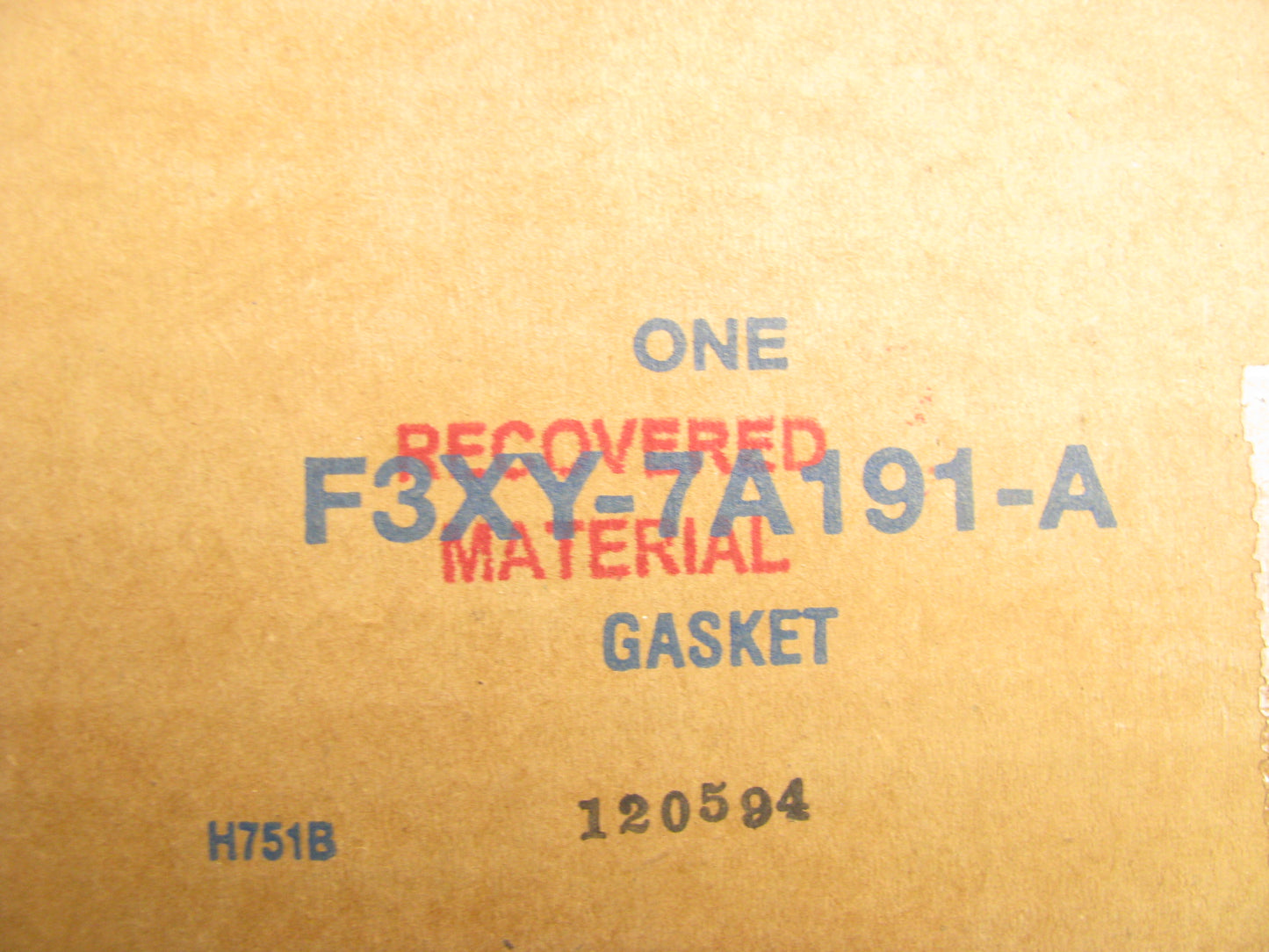 NEW - OEM Ford F3XY-7A191-A JATCO Automatic Transaxle Oil Pan Gasket