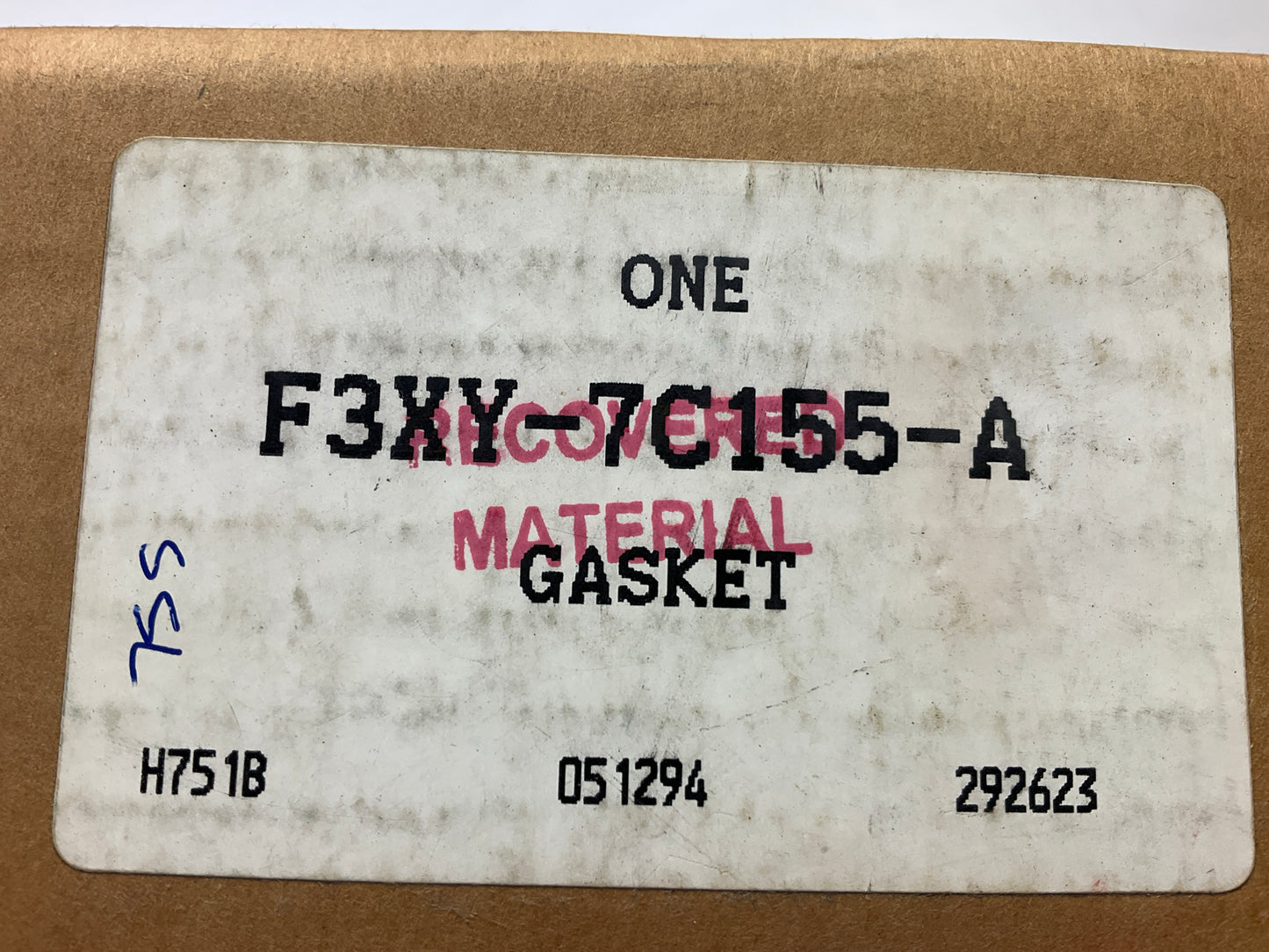 NEW - OEM Ford F3XY-7C155-A Main Control Valve Body Gasket 93-02 Villager 4F20E
