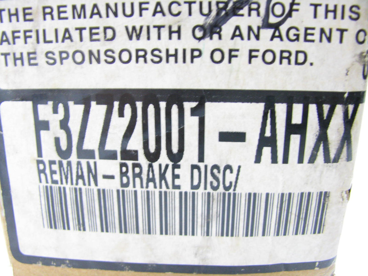 REMAN - OEM Ford F3ZZ-2001-AHXX FRONT Disc Brake Pads