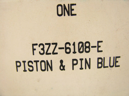 NEW - OEM Ford F3ZZ-6108-E Engine Piston - Standard (BLUE) 1987-2001 5.0L-V8