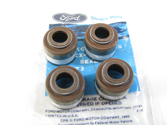 (4) NEW - OEM Ford F3ZZ-6571-A Intake Valve Stem Seals