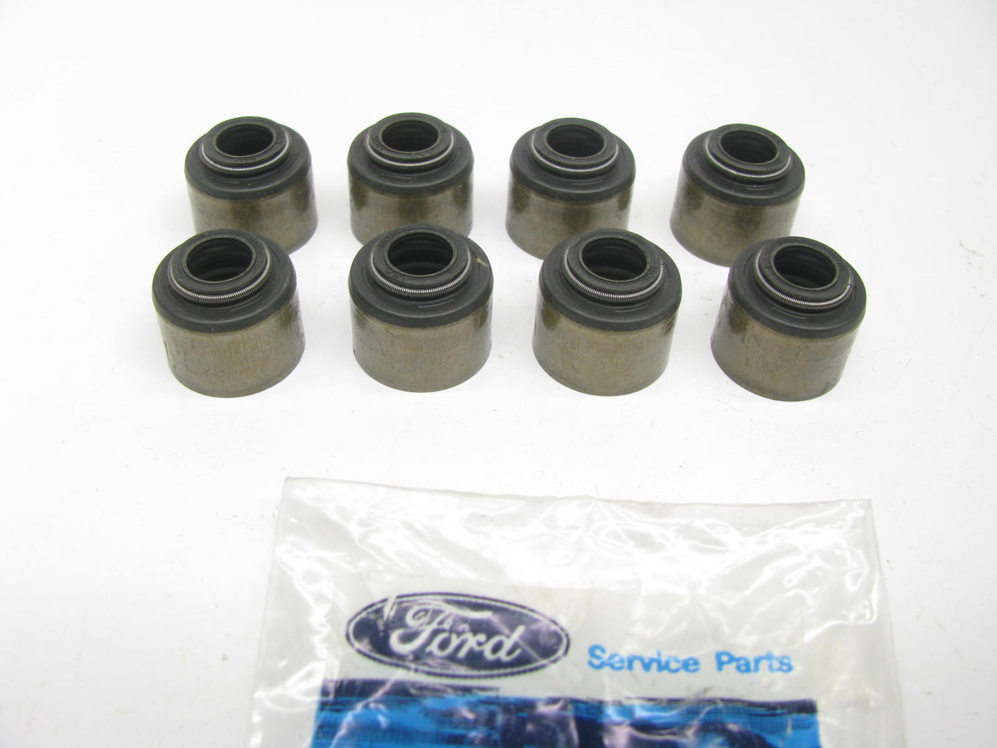 (8) NEW - OEM Ford F3ZZ-6571-B Engine Valve Stem Oil Seal