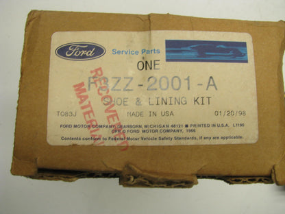 NEW GENUINE - OEM Ford F3ZZ2001A Front Disc Brake Pads