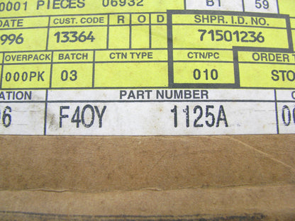NEW GENUINE OEM Ford F40Y-1125-A Front Disc Brake Rotor