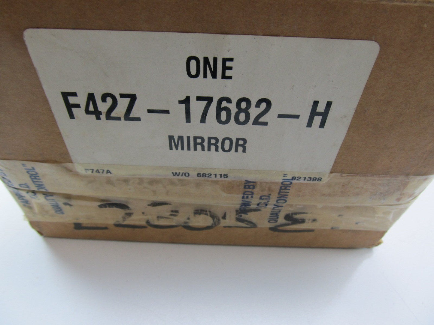 NOS OEM Ford F42Z-17682-H Left Drivers Side View Mirror - 1994-1997 Probe