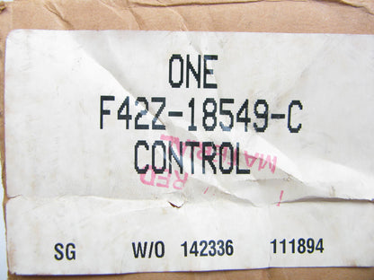 NEW GENUINE OEM Ford F42Z-18549-C A/C Heater Control Switch 1993-1994 Probe 626