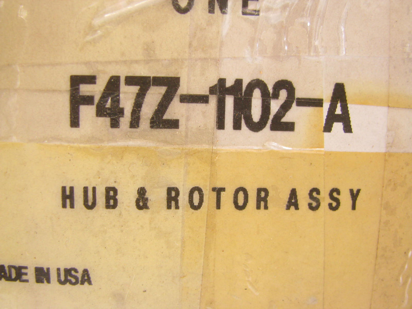 NEW GENUINE OEM Ford F47Z-1102-A Front Disc Brake Rotor
