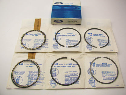 NEW - OEM Ford F47Z-6148-A Partial Piston Ring Set 1994 - 1996 3.0L V6