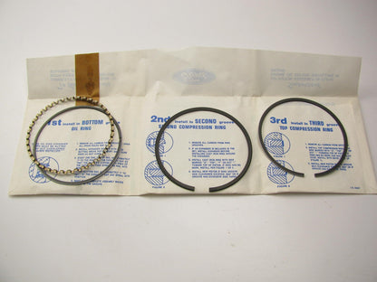 NEW - OEM Ford F47Z-6148-A Partial Piston Ring Set 1994 - 1996 3.0L V6