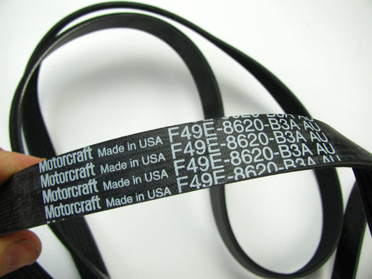 NEW OUT OF BOX GENUINE OEM Ford F49E-8620-B3A Serpentine Drive Belt